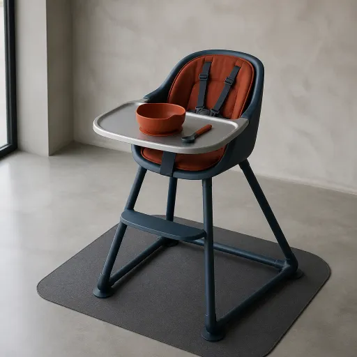 Bien choisir une chaise haute de cuisine pour des repas bébé sûrs et élégants